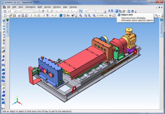Finished project assembly.