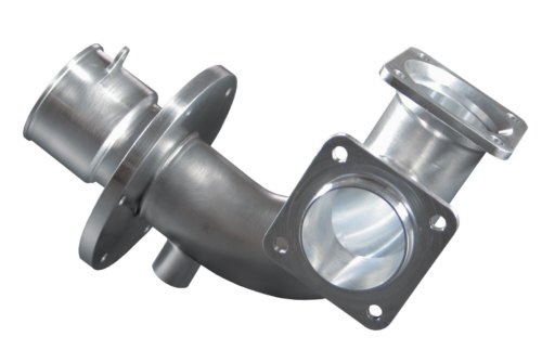Fuel connector machined with Delcam PowerMILL