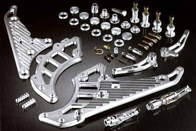 Rear set control kit for a Special Ducati Monster 900