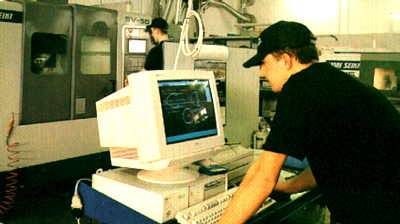 DPM staff running the bar-fed CNC turning centers