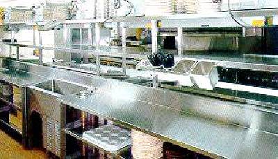 Industrial kitchen workspace design by Contract Group