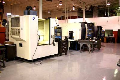 Plastic injection molding machines at Innovative Mold