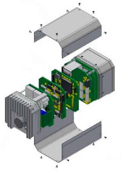 Meggitt aircraft instrument in Autodesk Inventor