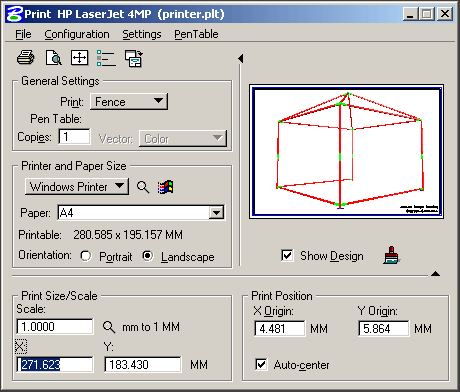 Print Settings Print Settings