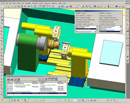 Merging lathe on NX CAM