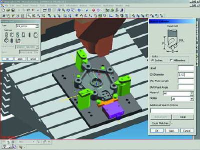 Panel on NX CAM