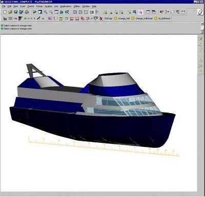 A luxury vessel – from concept to final outfit with the ability to make rapid design changes in between.