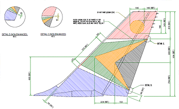 A330-200 Livery drawing