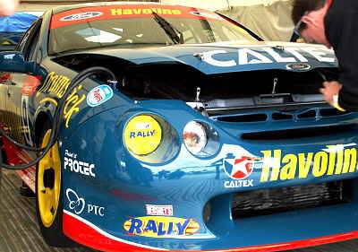 Stone Brothers Racing Caltex-sponsored Racing Car
