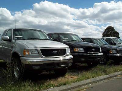 Ford F Series vehicles converted to right–hand drive for use in Australia.