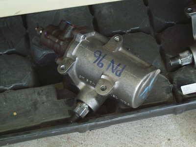 The conversion requires a new steering box. This steering box is a locally design and manufactured heavy duty unit that is well up to the task.