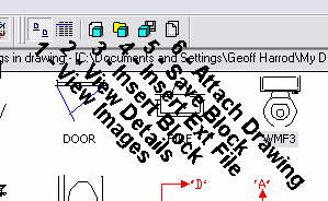 Using buttons in the block explorer