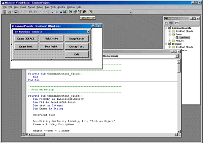 Showing how to access the 'Object Browser' icon from within the VBA Editor screen.