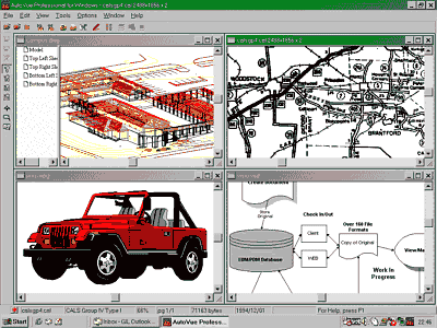 Multi-document dsplay in AutoVue Professional 15 Multi-document dsplay in AutoVue Professional 15