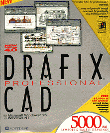 The distinguishing features of this professional version of Drafix CAD software was the programmable interface and the symbol library.