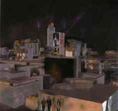 A night scene in Piranesi.