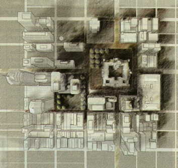 Aerial view of Philadelphia created with Piranesi by NextWave