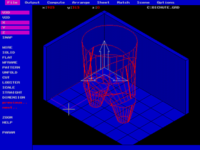 Example of a Sheet Lightning screen layout.