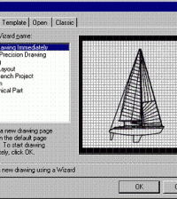 Autosketch Startup screen