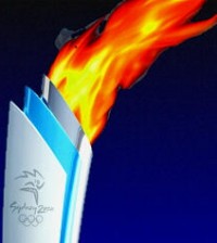 The Olympic Torch - Sydney 2000