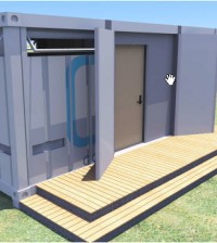 Anshen+Allen's container to clinic design project
