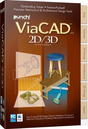 ViaCAD 2D/3D PC & MAC v8