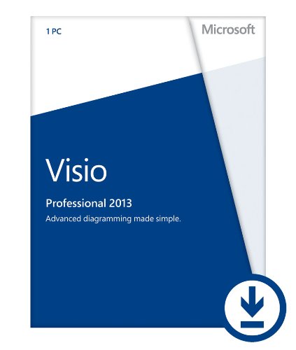 Microsoft Visio Professional 2013 (1PC/1User) [Download]