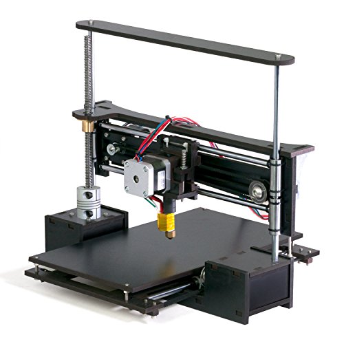 TwoUp 3D Printer Kit 7″ x 7″ x 5″ Build Dimensions 50 Micron 1.75mm PLA Filament