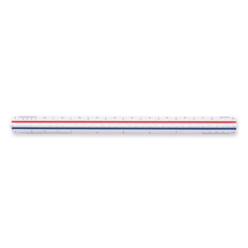 Staedtler 12-Inches Architect Triangular Scale (98718-31BK)