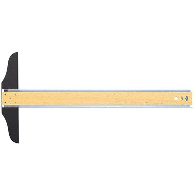 Alvin C Series Transparent-edge Professional Wood T-squares 24 in.